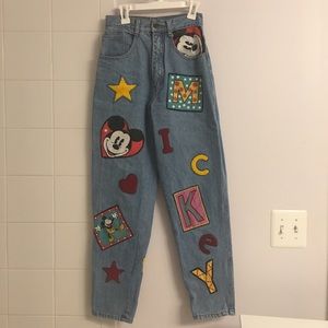 Mickey and co Vintage Disney jeans!